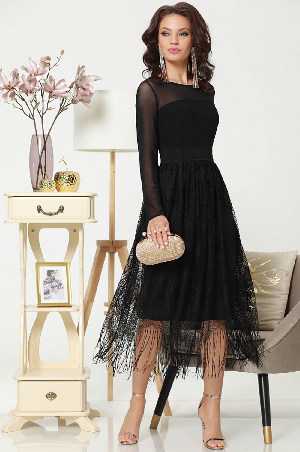 Платье Эффектный выход, шик DStrend (Акция)