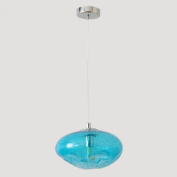 Светильник подвесной Crystal Lux FORMLESS SP1 BLUE