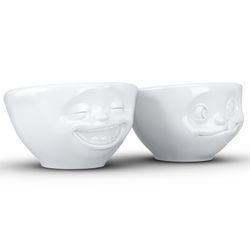 Набор чаш Laughing & Tasty, 100 мл, белый, 2 шт.