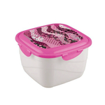 Контейнер для продуктов с декором click&lock 3,0 л "пэчворк" (микс)