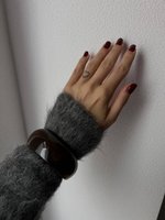 Браслет из смолы Тина, Коричневый