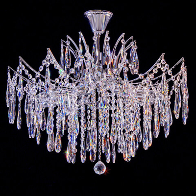 Citilux Селена CL302180 Люстра хрустальная Хром