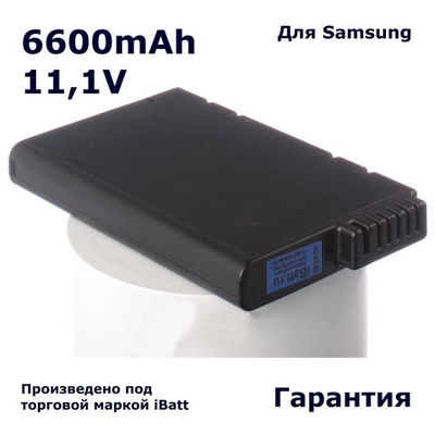 Аккумулятор iBatt 6600mAh, для SSB-P28LS6 DR202 SP202A ME202 ME202A SSB-500EL EMC-202 DR202S