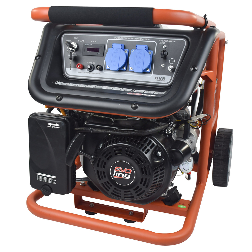 Генератор бензиновый EVOline KB 3300 E (Zongshen)