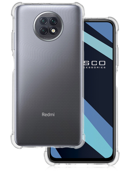 Чехол ROSCO для Xiaomi Redmi Note 9T оптом (арт. XM-RN9T-HARD-TPU-TRANSPARENT)