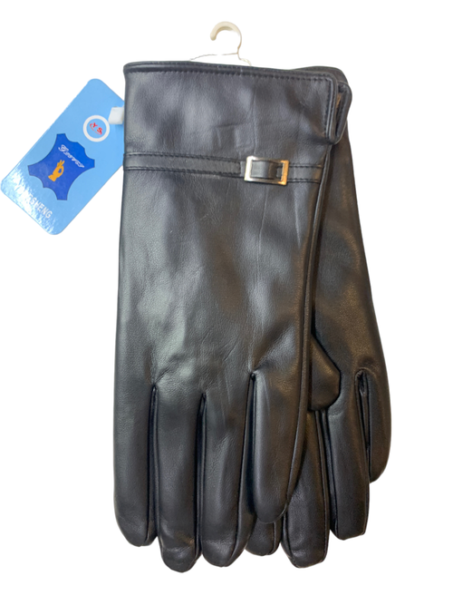 Yongsheng.Эко кожа. Подклад трикотаж-шерсть.Перчатки.Женские.10 шт в упаковке.