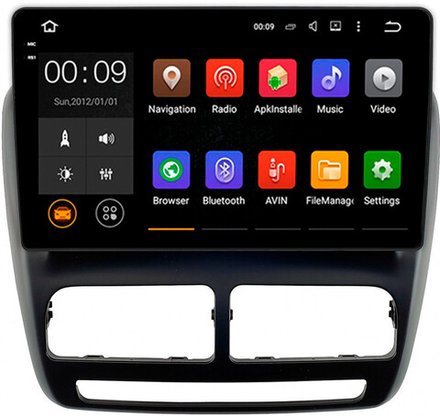 Магнитола для FIAT Doblo 2009-2015 - AIROC 2K RX-1503 Android 13, QLed+2K,  ТОП процессор, 8/128, CarPlay, SIM-слот