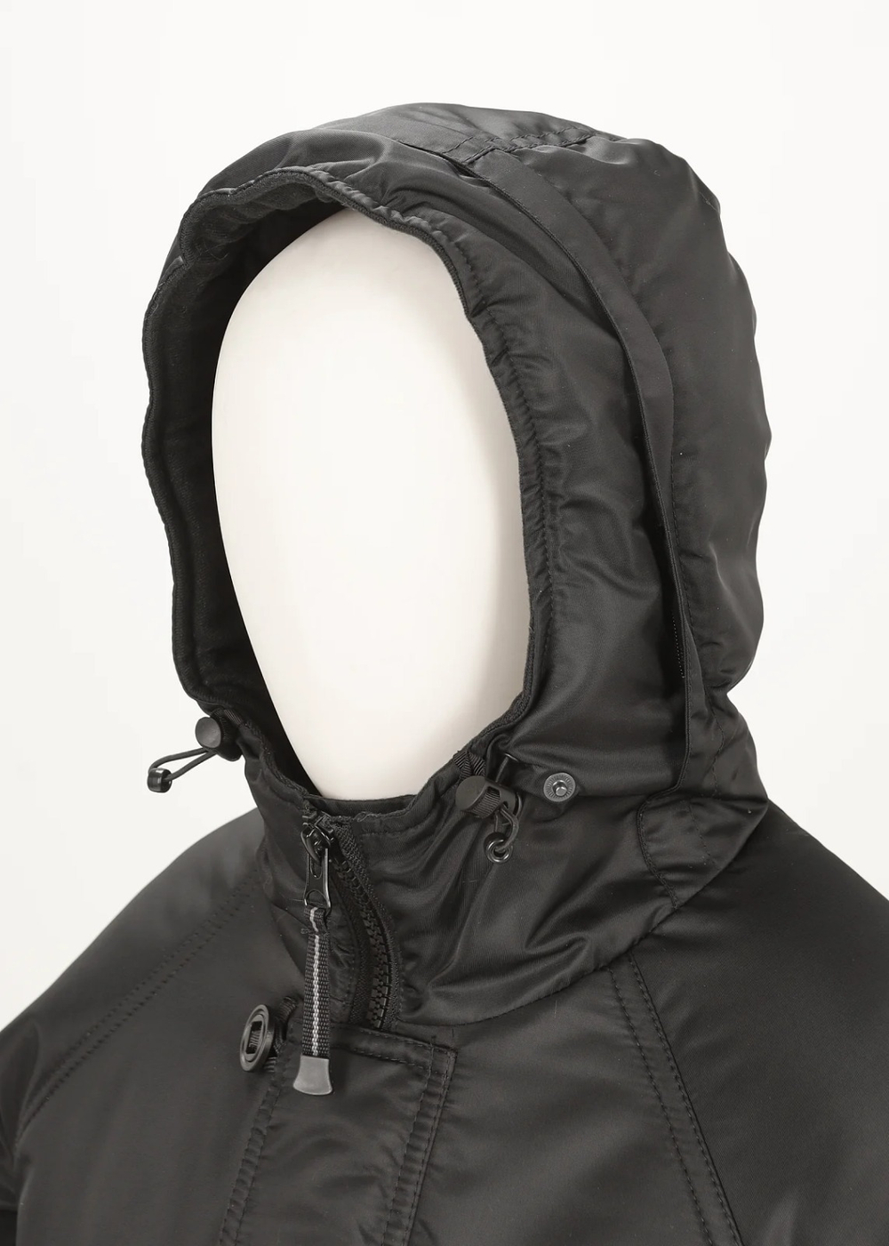 Куртка Сплав Аляска укороченная черная твил