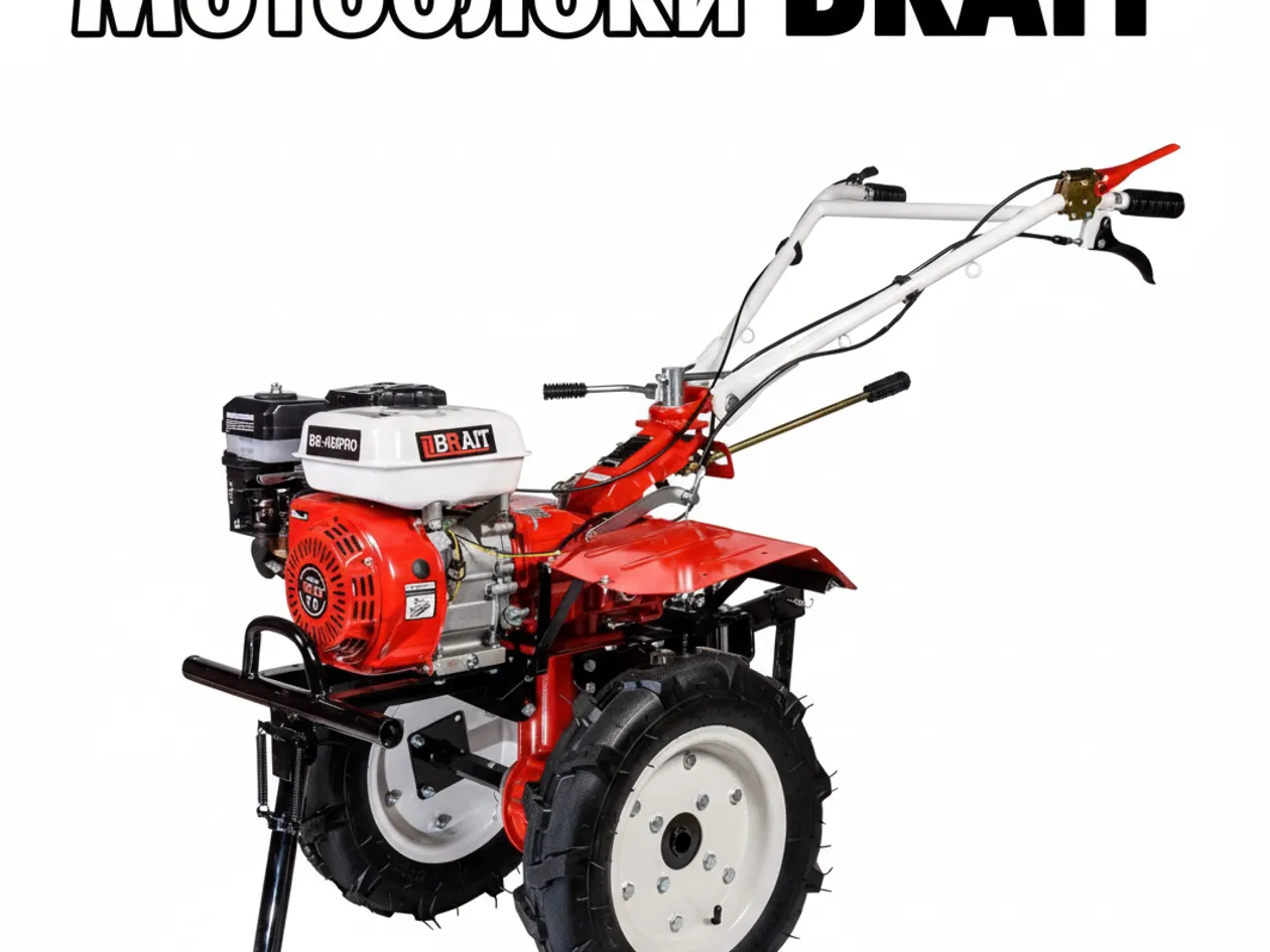 Скидки на мотоблоки BRAIT