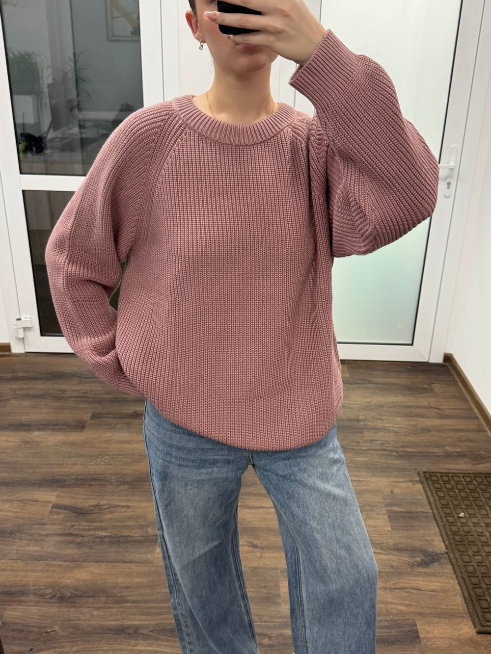 Джемпер однотонный