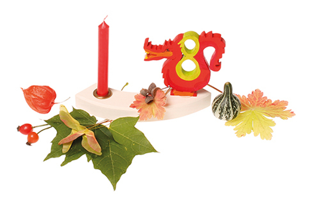 Кольцо для дня рождения 12 лет, белое grimms