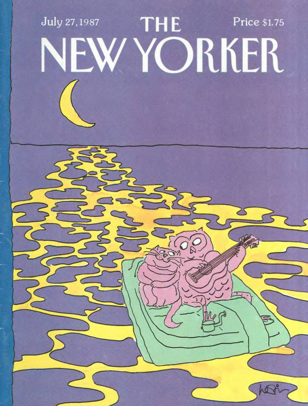 Журнал The New Yorker 27-07-1987