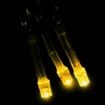 Гирлянда для улицы ЗАНАВЕС ш1,5* в2,5 м 360 ламп LED, прозрач.пров, 8 реж.,IP-54, Желтый (возможность соединения)