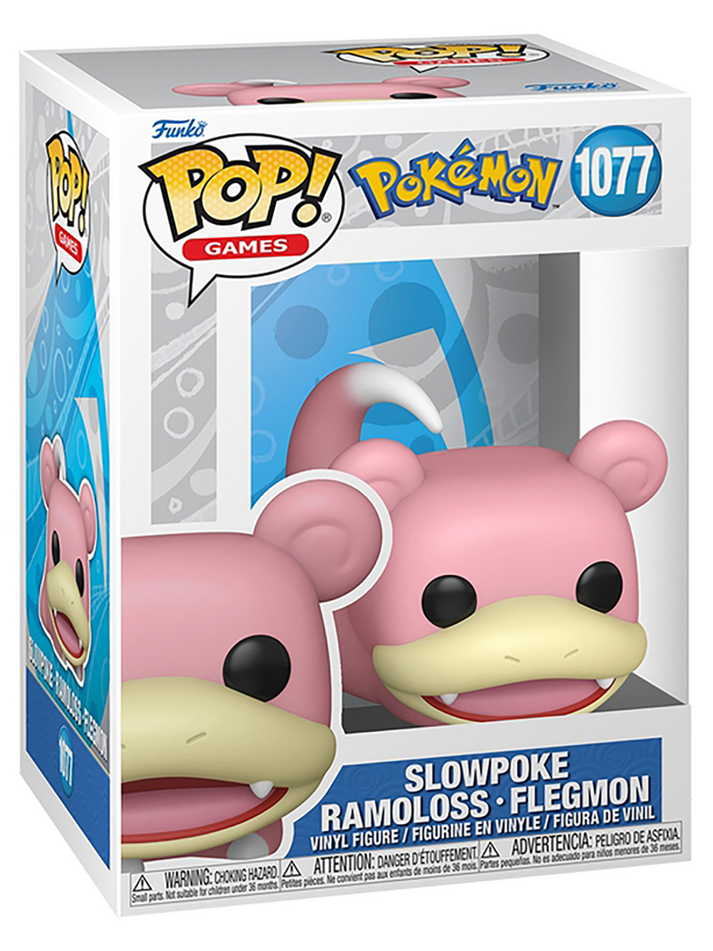 Фигурка Funko POP! Games Pokemon Slowpoke (1077) 86363