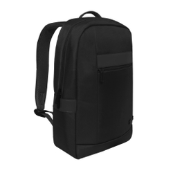 Фото компактный городской чёрный рюкзак 44х30x9 см 14 литров с отделением для ноутбука TORBER VECTOR T7925-BLK с гарантией