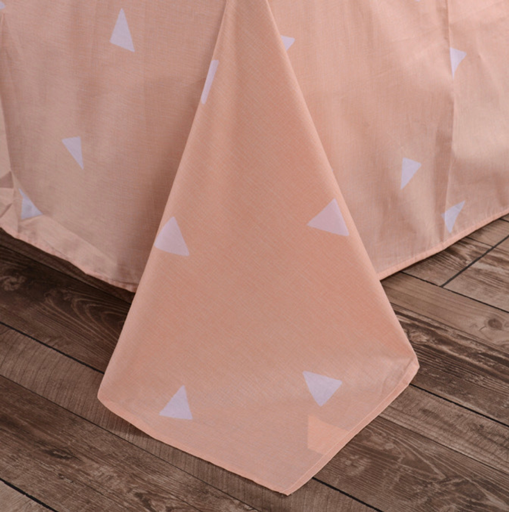 Постельное белье 1.5 Полуторка Сатин Детское Собачка на синем