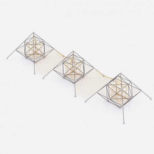 Канатный игровой комплекс (АТ6301)