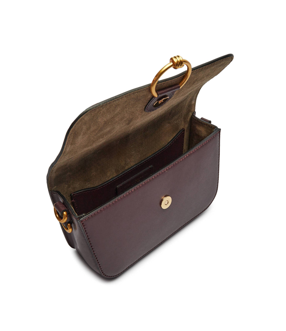 Кожаная сумка через плечо Meg GIANNI CHIARINI - бордовый(BS 8984 PRCK)