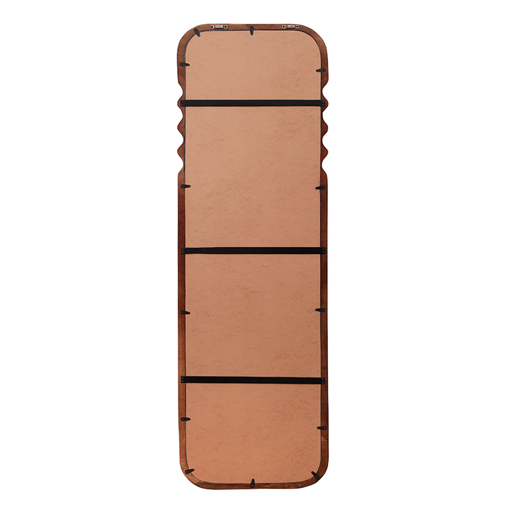 Зеркало Bergenson Bjorn Fluid, 54х180 см, коричневое