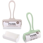 Ролик для чистки одежды «Прайм», 50 листов, в футляре, Селфи, 2 цвета (беж и мятный)
