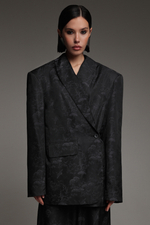 Жакет из жаккарда