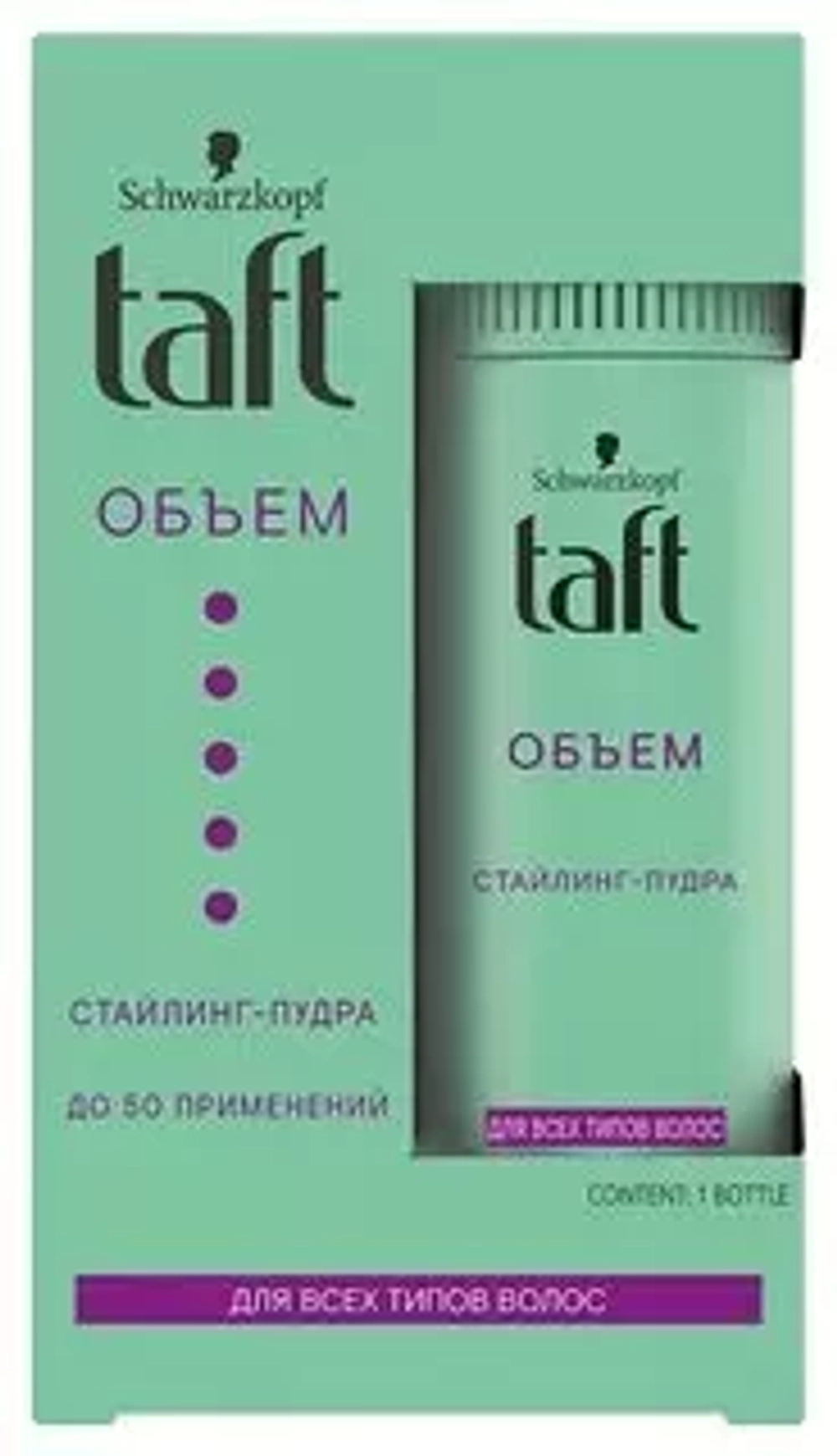 ТАФТ Стайлинг-Пудра для всех типов волос "Объем" Schwarzkopf 10г