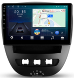Магнитола для Citroen C1, Peugeot 107, Toyota Aygo - Canbox 10-1152 Android 10, 8-ядер, SIM-слот