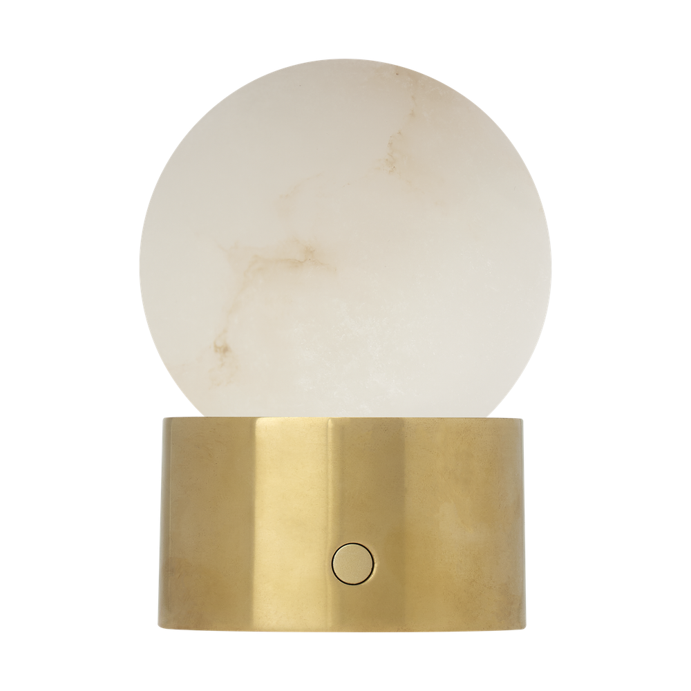 Настольная лампа Visual Comfort Mina Alabaster Accent Rechargeable Table Lamp