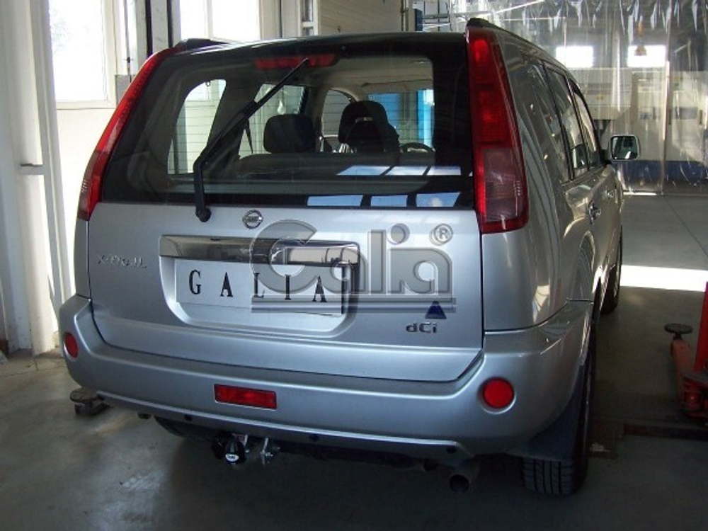 Фаркоп оцинкованный Galia N040A для Nissan X-Trail 2001-2007(паспорт и сертификат в комплекте)(без электрики)