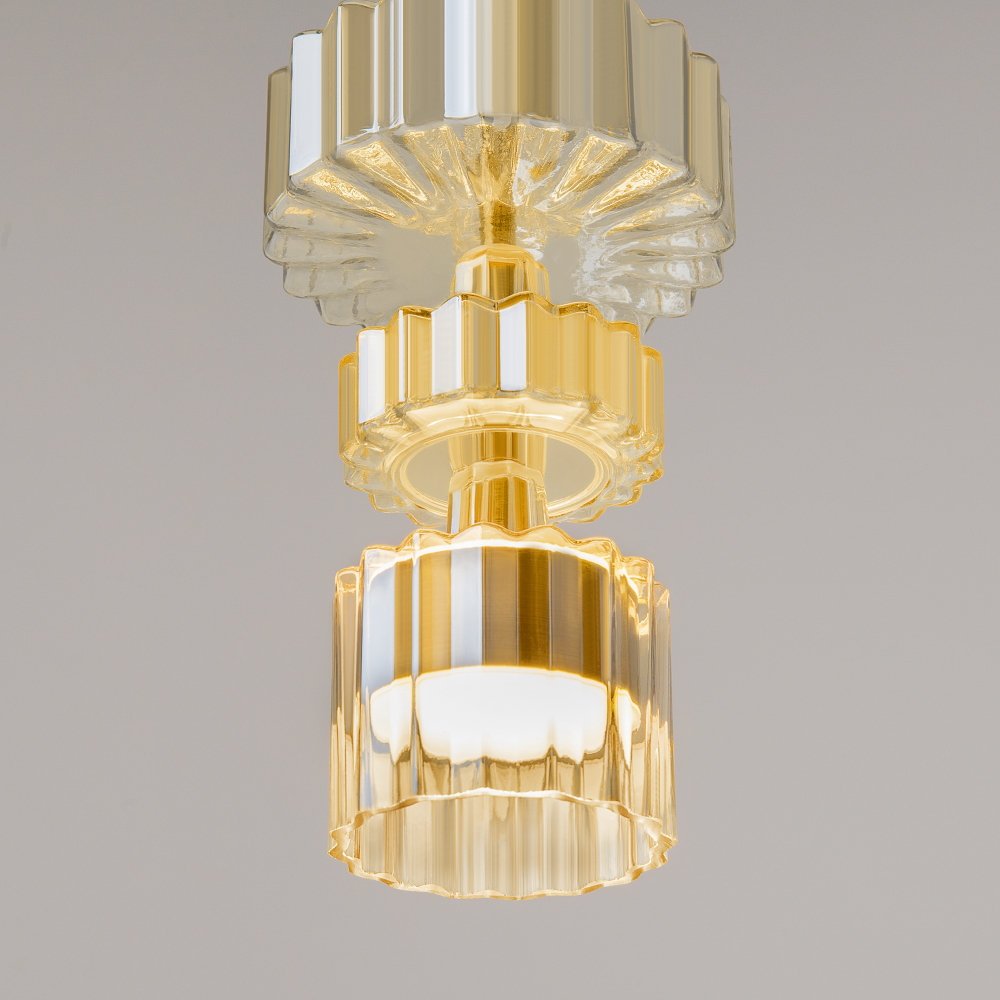 Подвесной светодиодный светильник Maytoni Level MOD253PL-L18BS3K3