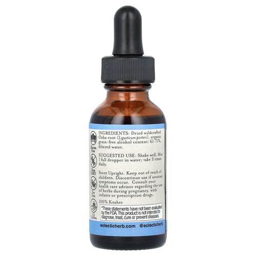 Eclectic Herb, Herb, OSHA, 30 мл (1 жидк. унция)