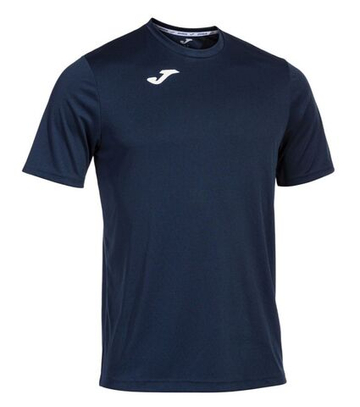 Мужская теннисная футболка Joma Combi Short Sleeve - dark navy