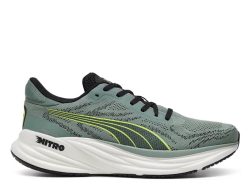 Кроссовки для бега мужские Puma Magnify Nitro 2 M Зеленые-Желтые