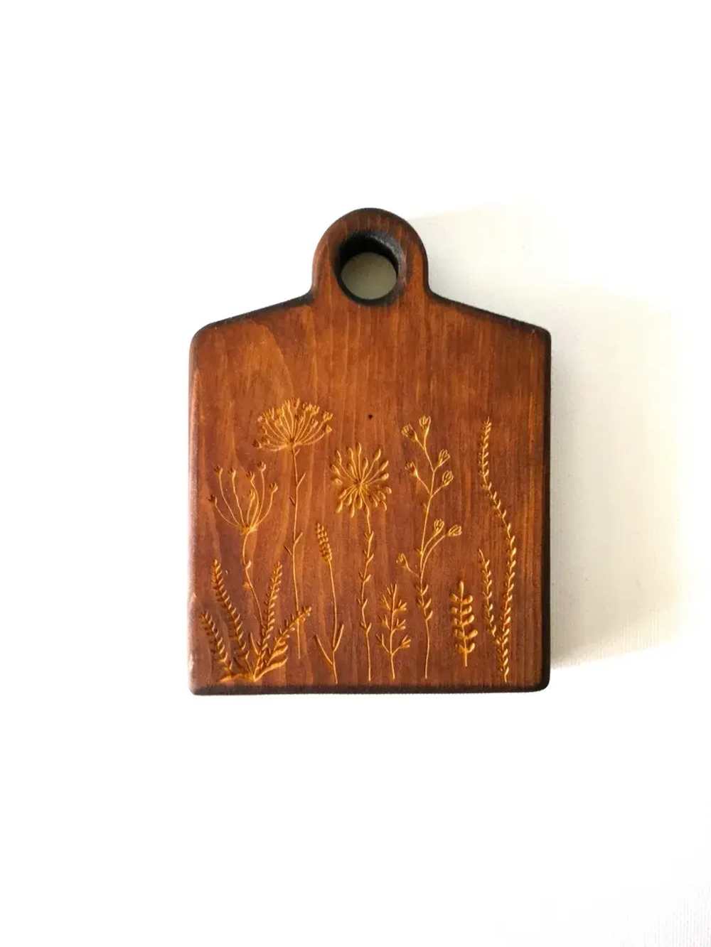 Доска разделочная из дерева сервировочная