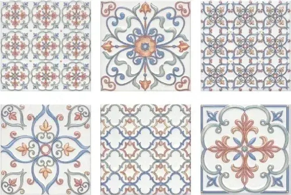 Плитка настенная Kerama Marazzi Суррей глянцевый 20x20см, 22 шт. (0,88 м2)