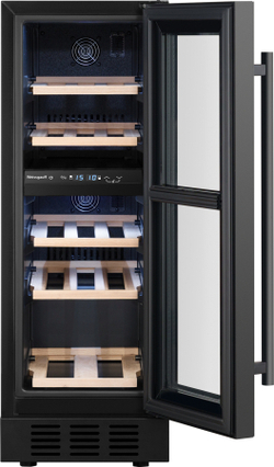 Винный шкаф Weissgauff WWCI-16 DB DualZone 1-нокамерн. (438723)