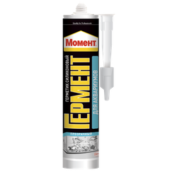 Герметик Момент 1997824 Гермент силиконовый для аквариумов прозрачный 280 мл.