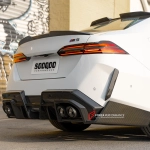 Карбоновый диффузор заднего бампера для BMW M5 G90 G99 2025+ БМВ