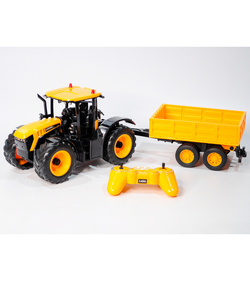Радиоуправляемый фермерский трактор с прицепом Double Eagle JCB Fastrac 4220 1/16 2.4G RTR