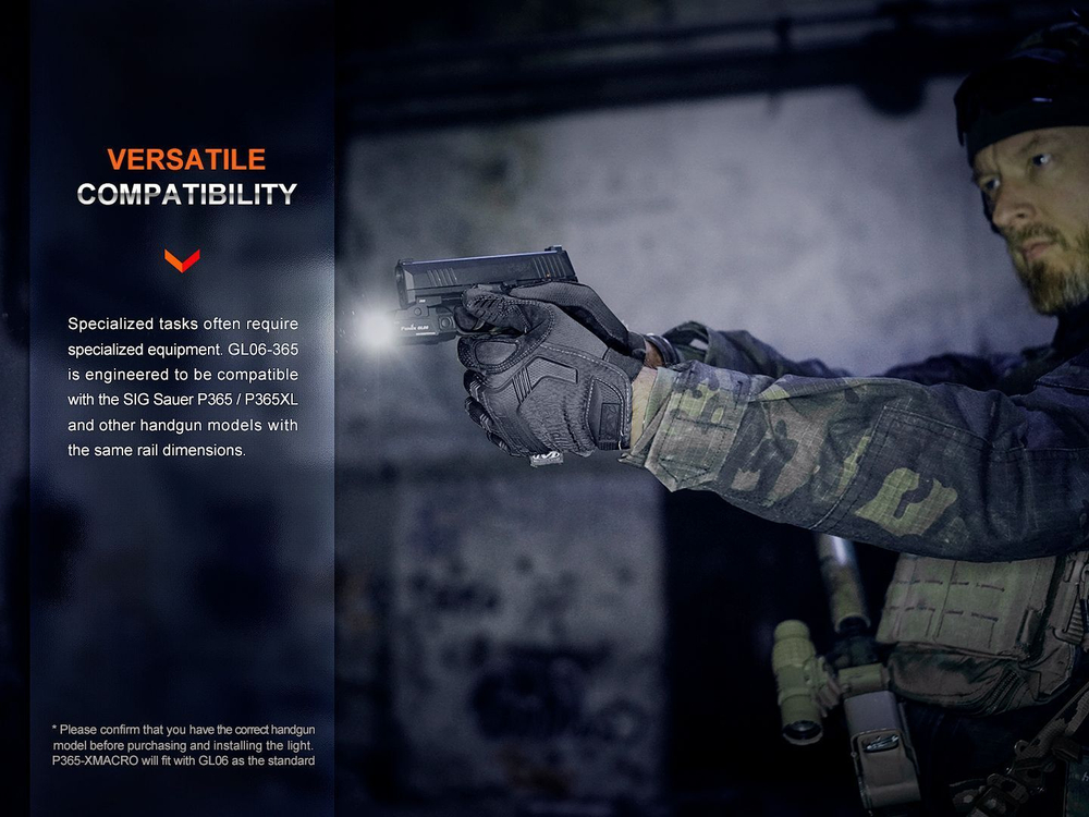 Фонарь Fenix GL06-365 (XP-L HI, ANSI 600 лм, 16340/CR123A)