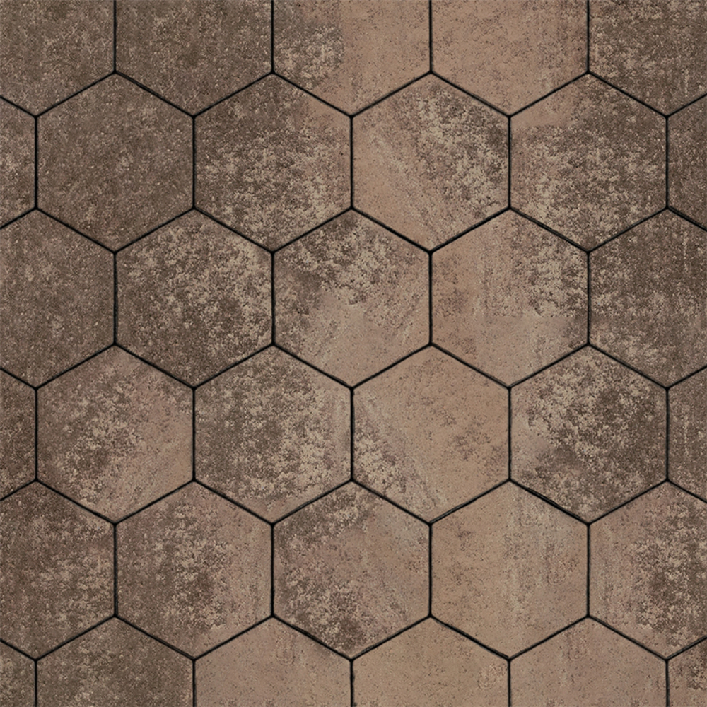 Тротуарная плитка СОТЫ - Листопад гладкий Хаски