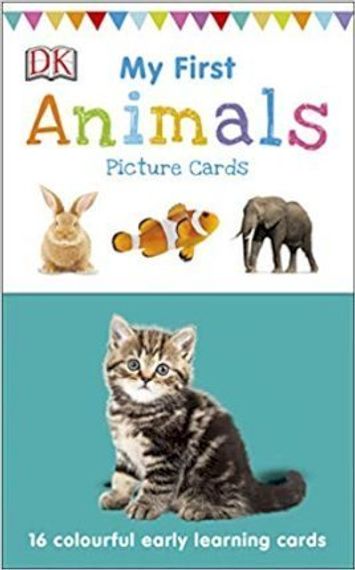 My First Animals : 16 colourful early learning cards