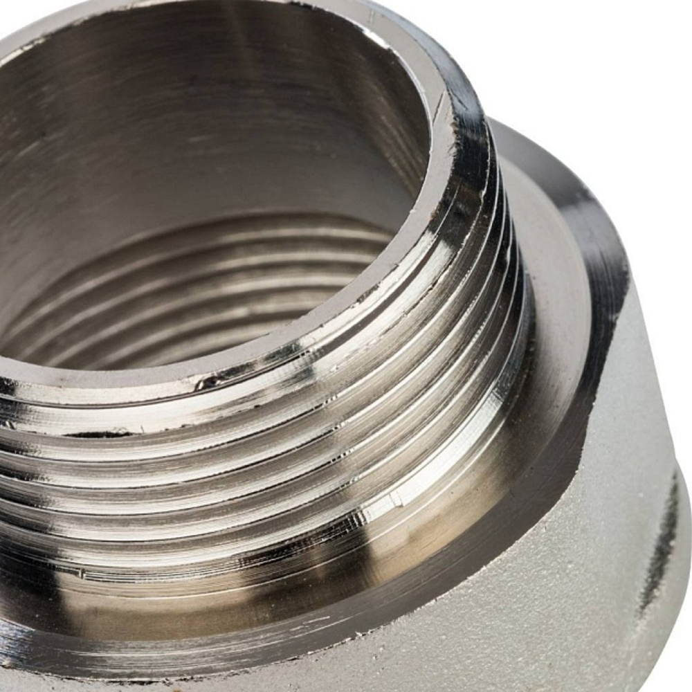 Переходник STOUT никелированный 1 1/2"x1 1/4" ВР/НР