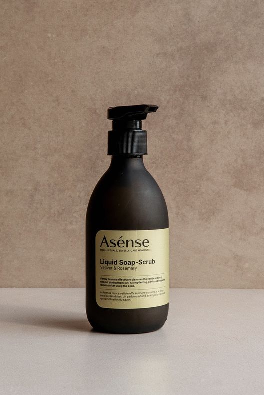 Жидкое мыло-скраб для рук и тела Vetiver, 300 мл / Asense