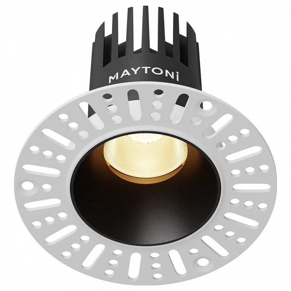 Встраиваемый светильник Maytoni Dip DL119-10W-2.7K-TRS-B