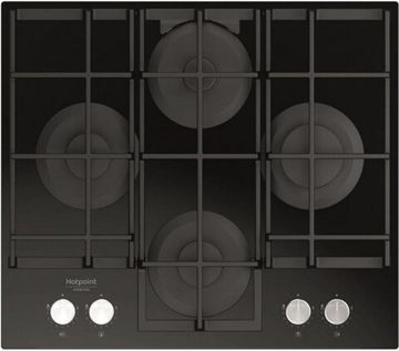 Варильна поверхня газова Hotpoint Ariston HAGS61FBK