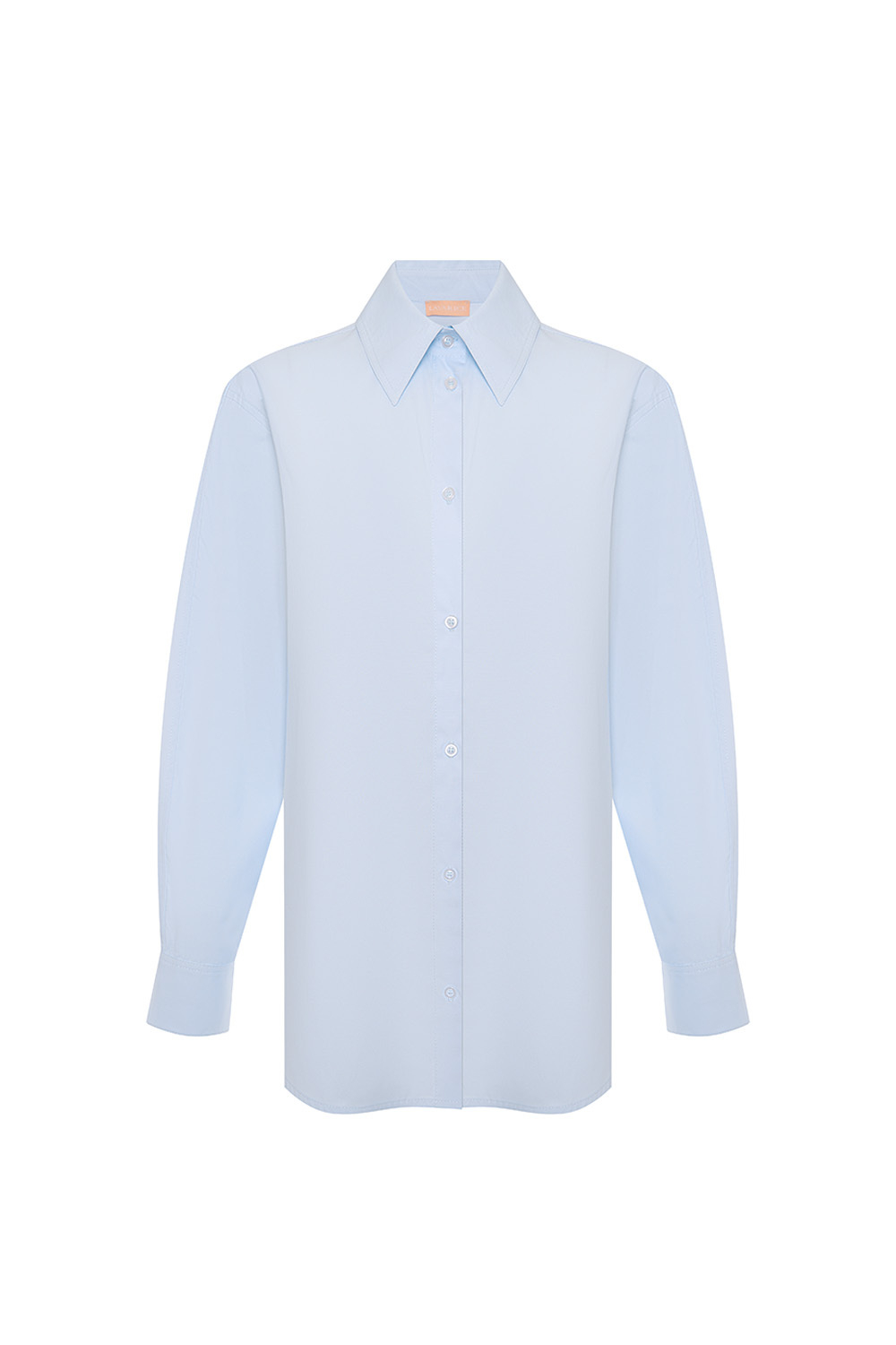 Рубашка классическая из хлопка AMAN Голубой