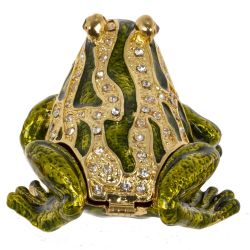 GAEM Шкатулка "Лягушка", L7 W8 H4,5 см