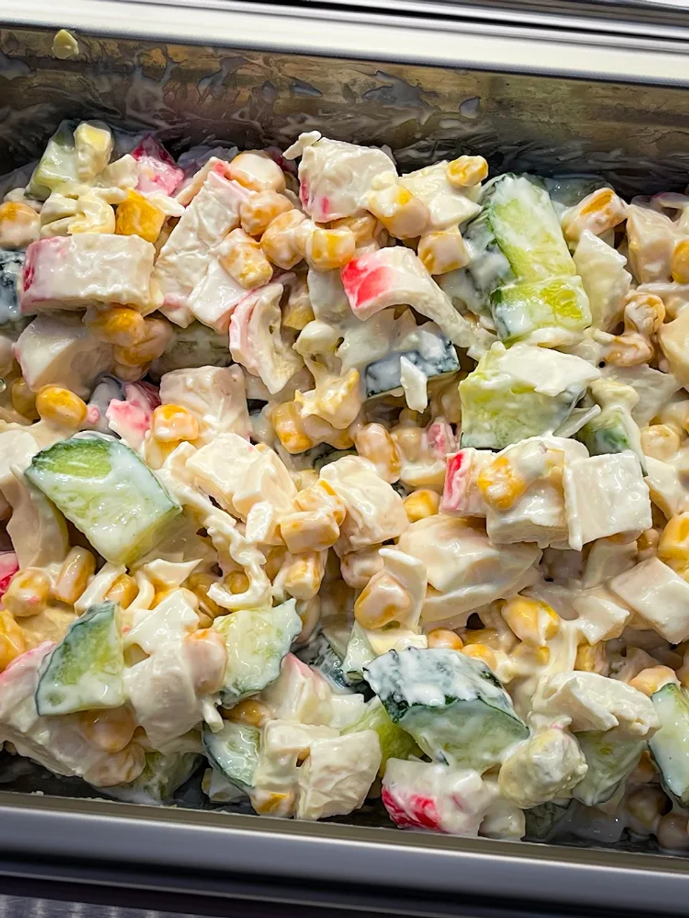 Салат с Крабовыми палочками 180г