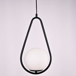 Подвесной светильник HOOP DROP Black